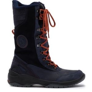 NWT Santana Canada Mohawk Fleece Lined Lace-Up Waterproof Boot Made in Italy